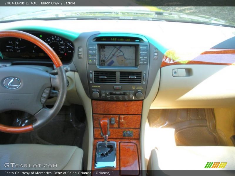 Black Onyx / Saddle 2004 Lexus LS 430