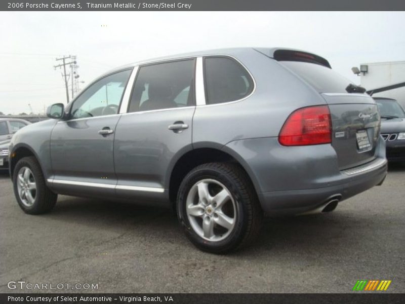 Titanium Metallic / Stone/Steel Grey 2006 Porsche Cayenne S