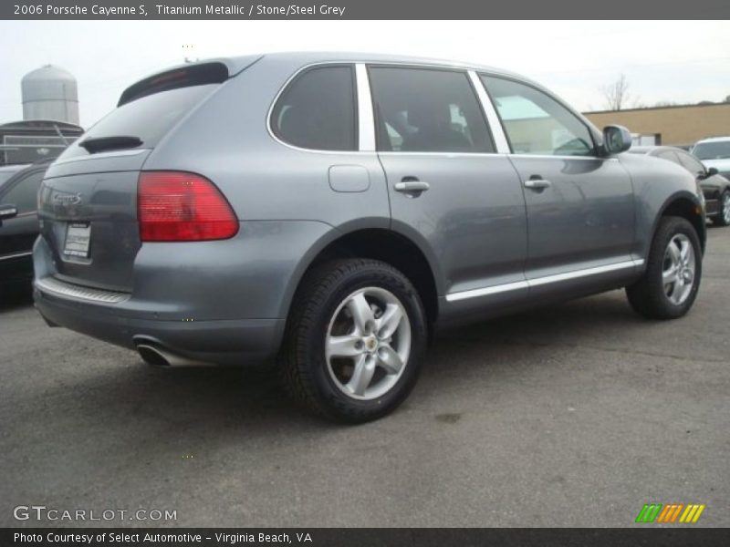 Titanium Metallic / Stone/Steel Grey 2006 Porsche Cayenne S