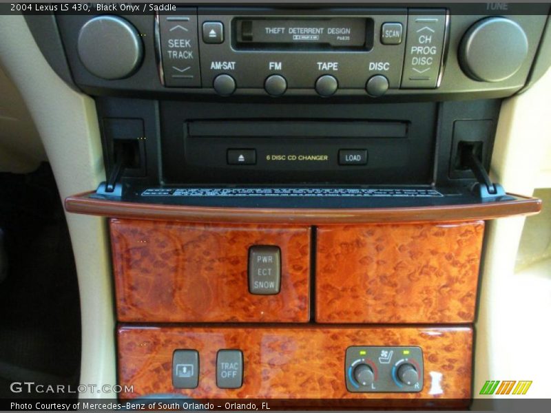 Black Onyx / Saddle 2004 Lexus LS 430