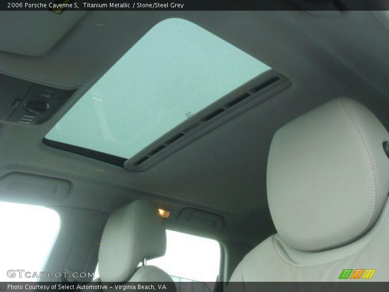 Titanium Metallic / Stone/Steel Grey 2006 Porsche Cayenne S