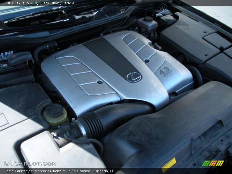 Black Onyx / Saddle 2004 Lexus LS 430