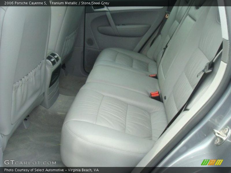Titanium Metallic / Stone/Steel Grey 2006 Porsche Cayenne S