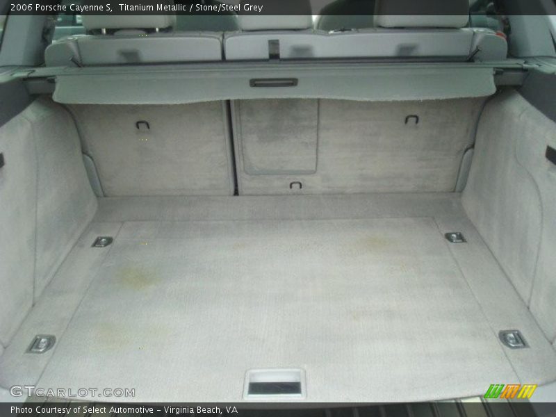Titanium Metallic / Stone/Steel Grey 2006 Porsche Cayenne S