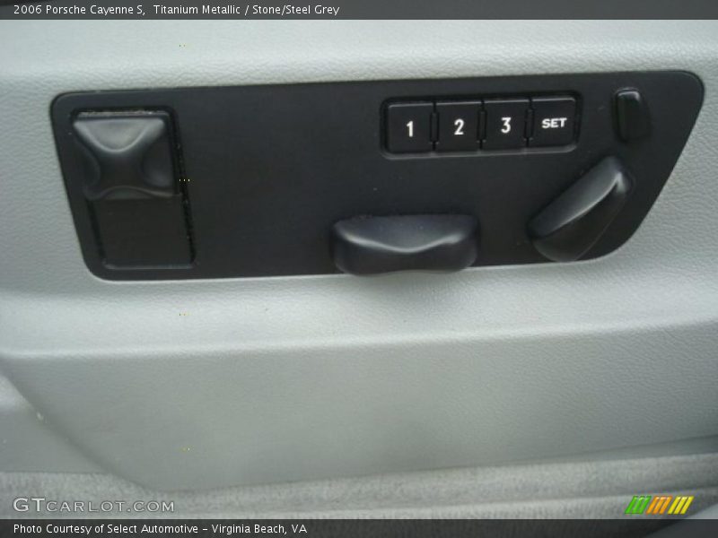 Titanium Metallic / Stone/Steel Grey 2006 Porsche Cayenne S