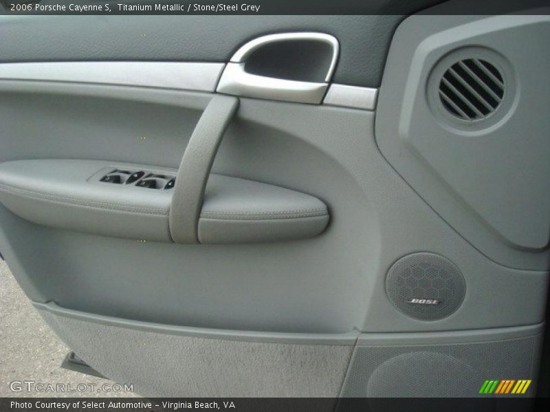 Titanium Metallic / Stone/Steel Grey 2006 Porsche Cayenne S