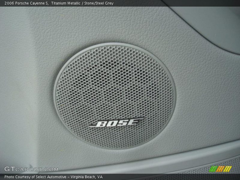 Titanium Metallic / Stone/Steel Grey 2006 Porsche Cayenne S