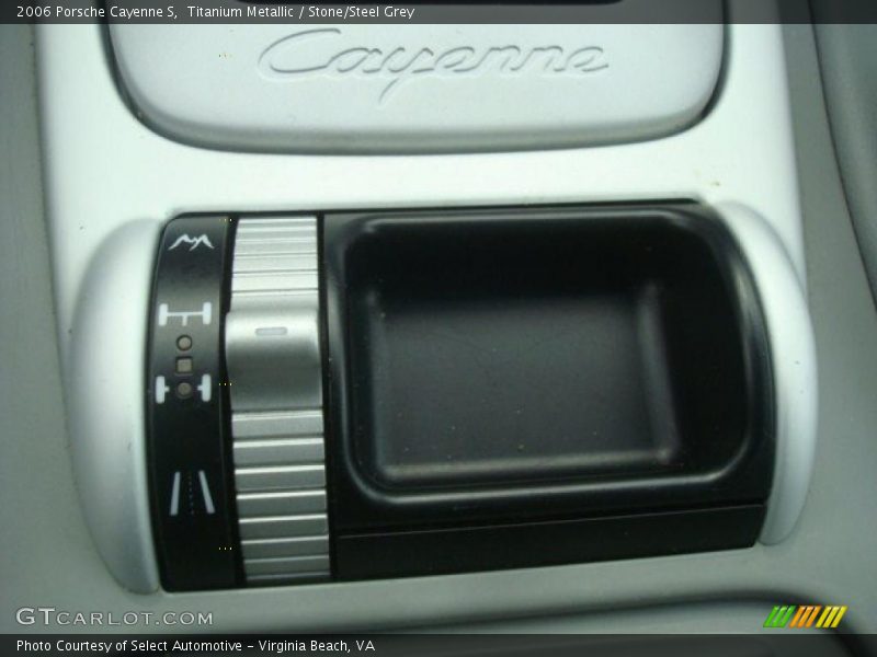 Titanium Metallic / Stone/Steel Grey 2006 Porsche Cayenne S