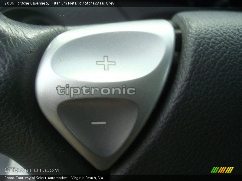 Titanium Metallic / Stone/Steel Grey 2006 Porsche Cayenne S