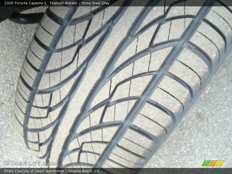 Titanium Metallic / Stone/Steel Grey 2006 Porsche Cayenne S