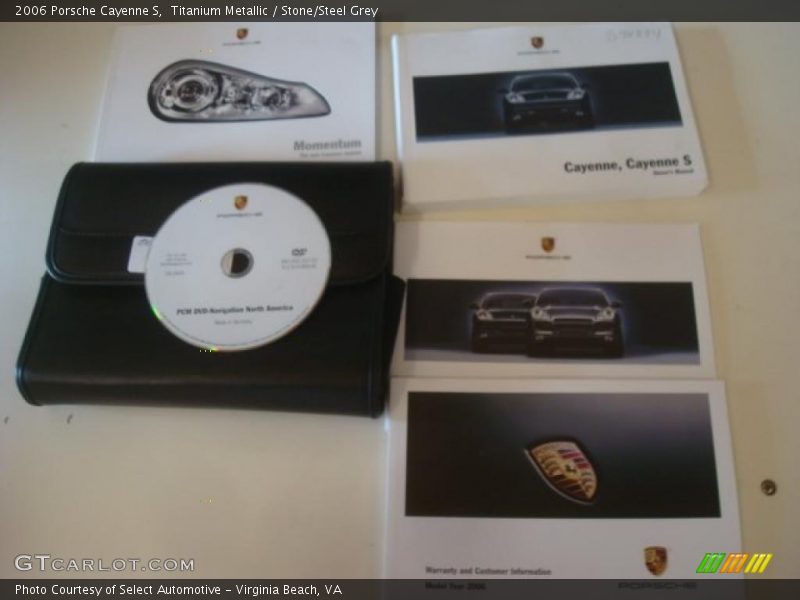 Titanium Metallic / Stone/Steel Grey 2006 Porsche Cayenne S