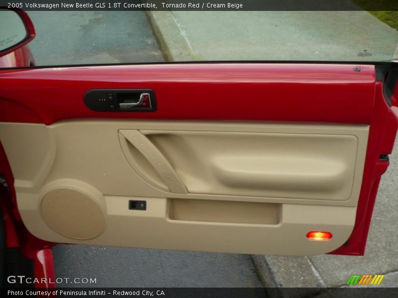 Tornado Red / Cream Beige 2005 Volkswagen New Beetle GLS 1.8T Convertible