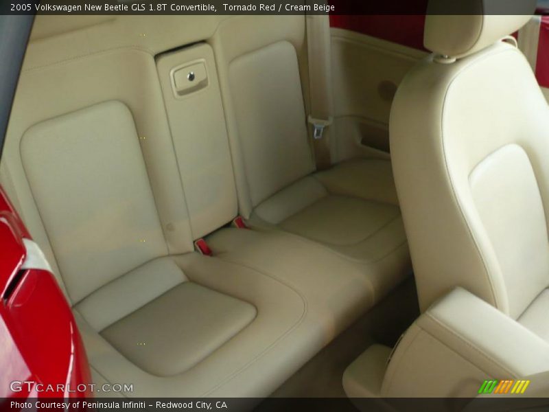 Tornado Red / Cream Beige 2005 Volkswagen New Beetle GLS 1.8T Convertible