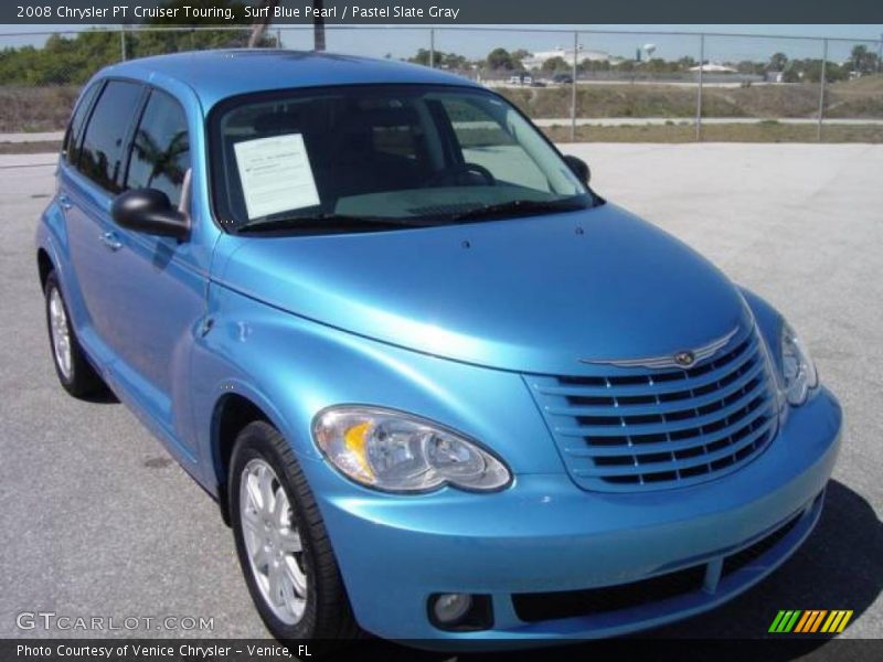 Surf Blue Pearl / Pastel Slate Gray 2008 Chrysler PT Cruiser Touring