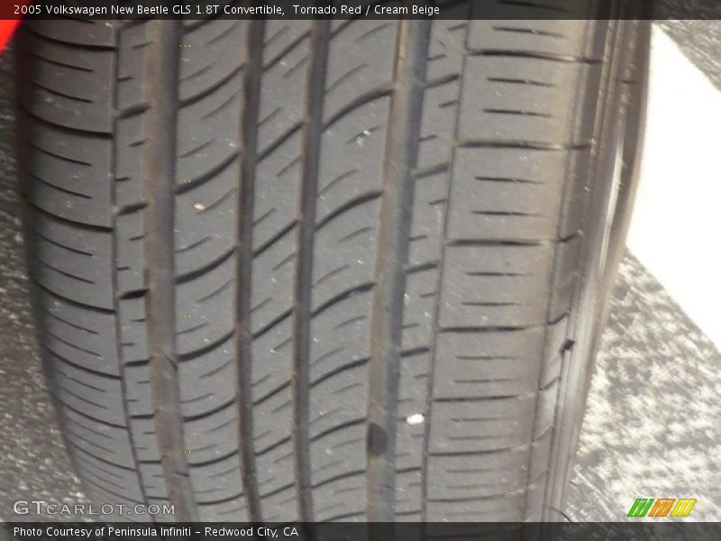 Tornado Red / Cream Beige 2005 Volkswagen New Beetle GLS 1.8T Convertible