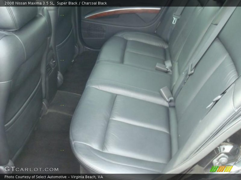 Super Black / Charcoal Black 2008 Nissan Maxima 3.5 SL