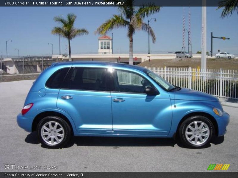 Surf Blue Pearl / Pastel Slate Gray 2008 Chrysler PT Cruiser Touring
