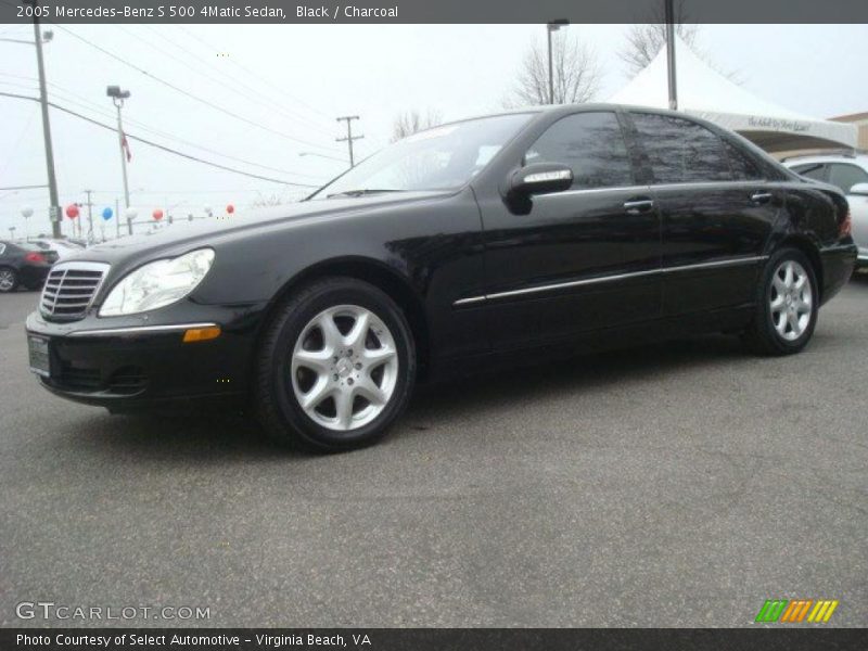 Black / Charcoal 2005 Mercedes-Benz S 500 4Matic Sedan