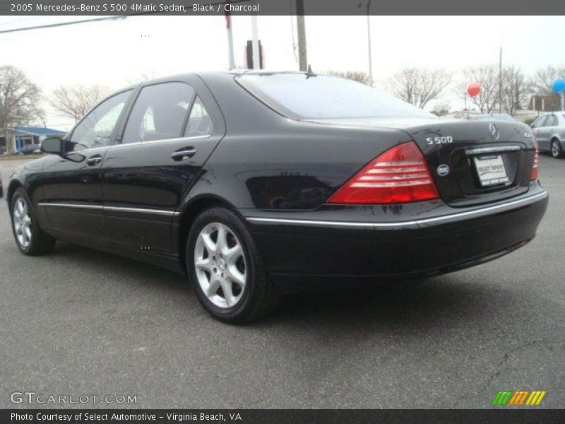 Black / Charcoal 2005 Mercedes-Benz S 500 4Matic Sedan