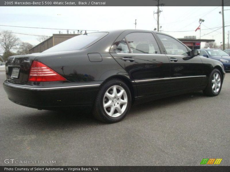 Black / Charcoal 2005 Mercedes-Benz S 500 4Matic Sedan