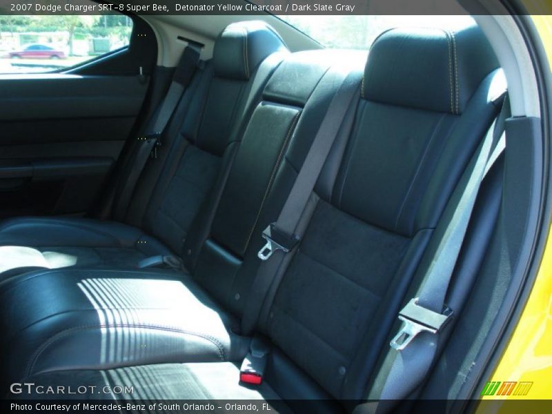 Detonator Yellow Clearcoat / Dark Slate Gray 2007 Dodge Charger SRT-8 Super Bee