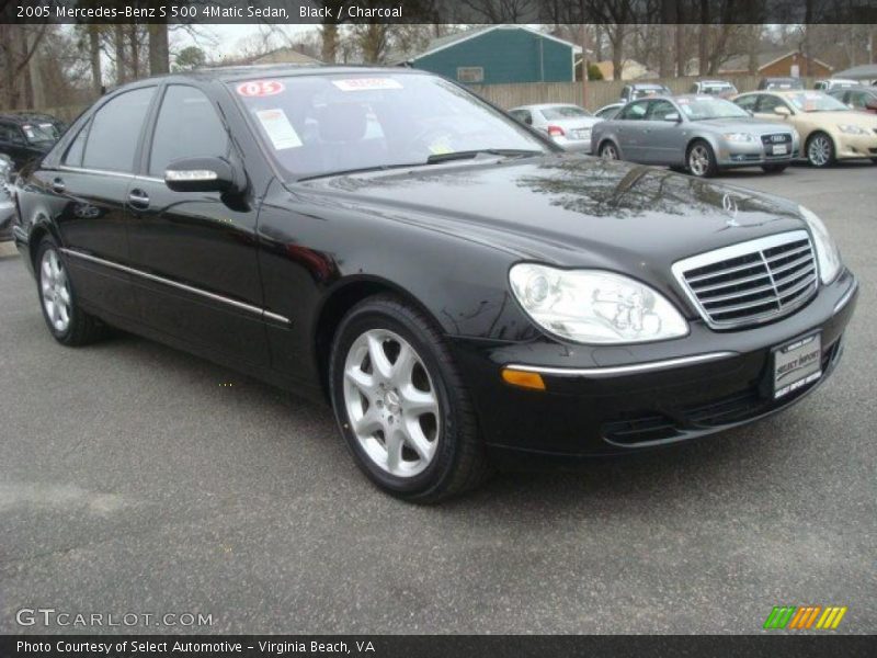 Black / Charcoal 2005 Mercedes-Benz S 500 4Matic Sedan