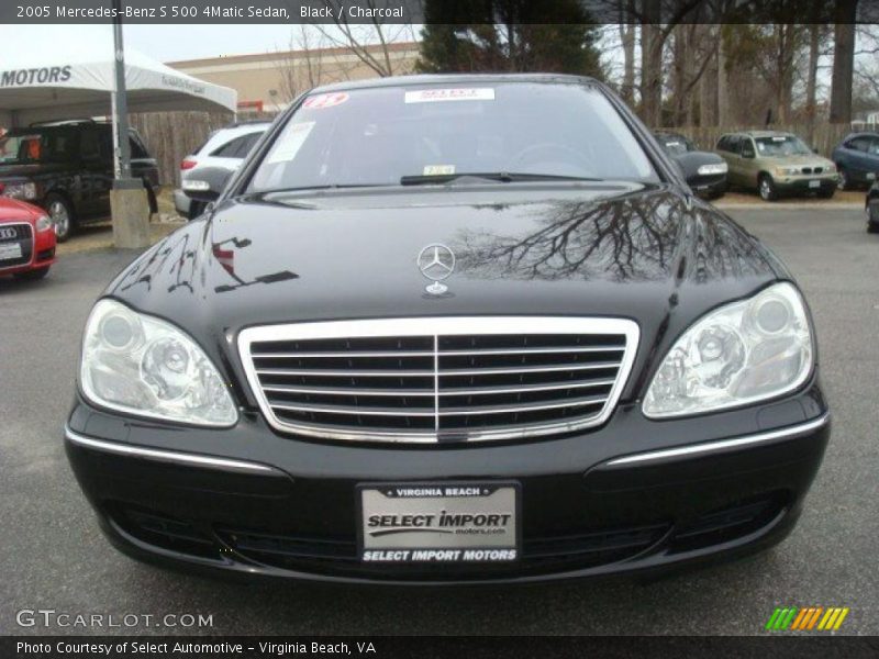 Black / Charcoal 2005 Mercedes-Benz S 500 4Matic Sedan