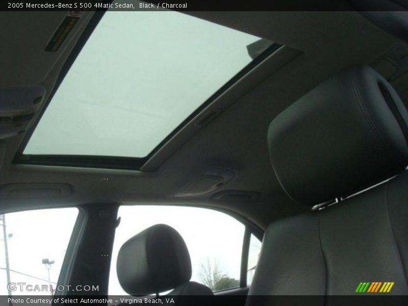 Black / Charcoal 2005 Mercedes-Benz S 500 4Matic Sedan