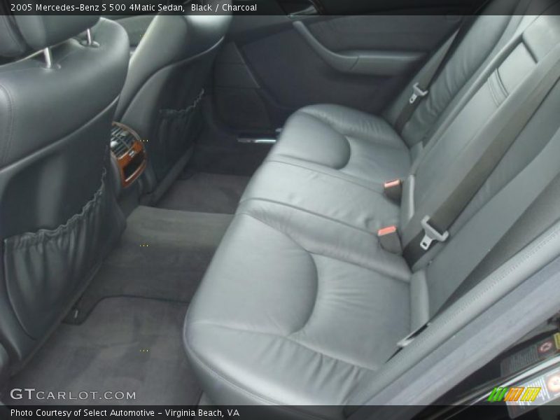  2005 S 500 4Matic Sedan Charcoal Interior