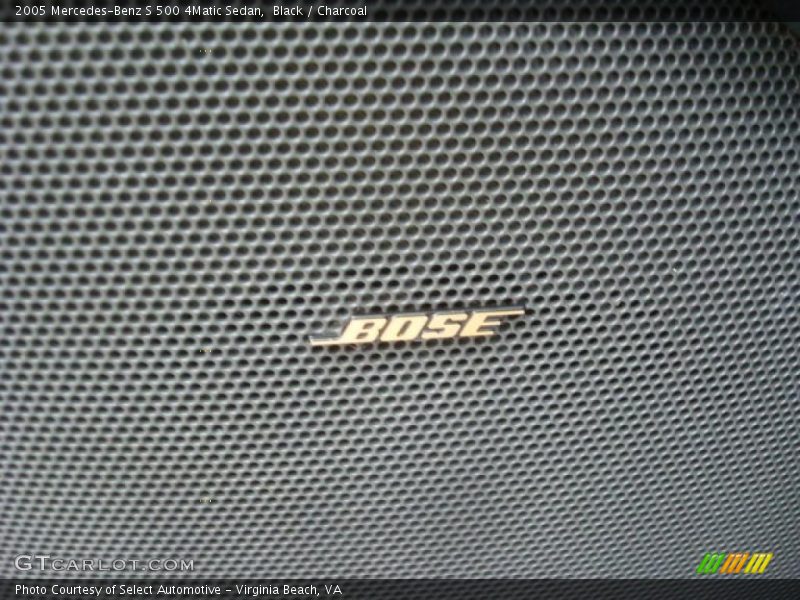 Black / Charcoal 2005 Mercedes-Benz S 500 4Matic Sedan