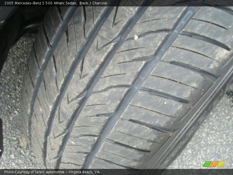 Black / Charcoal 2005 Mercedes-Benz S 500 4Matic Sedan