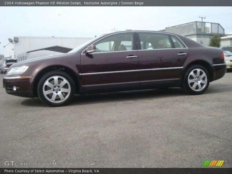  2004 Phaeton V8 4Motion Sedan Nocturne Aubergine