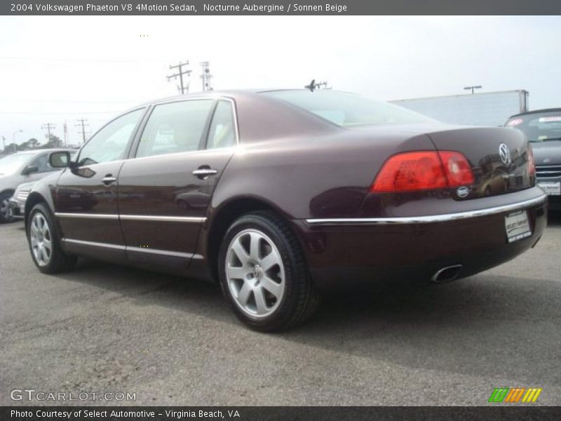  2004 Phaeton V8 4Motion Sedan Nocturne Aubergine