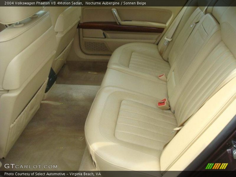  2004 Phaeton V8 4Motion Sedan Sonnen Beige Interior