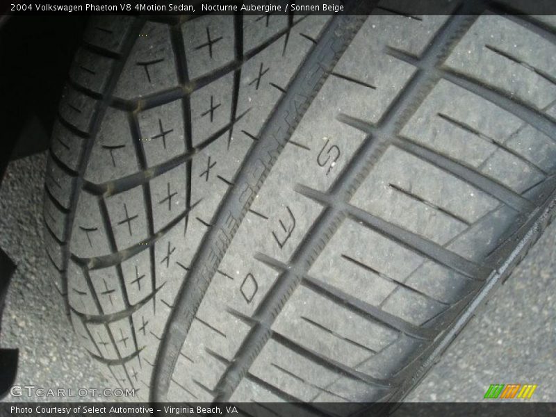 Nocturne Aubergine / Sonnen Beige 2004 Volkswagen Phaeton V8 4Motion Sedan