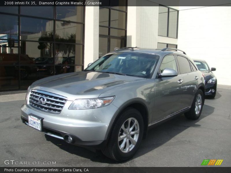 Diamond Graphite Metallic / Graphite 2008 Infiniti FX 35
