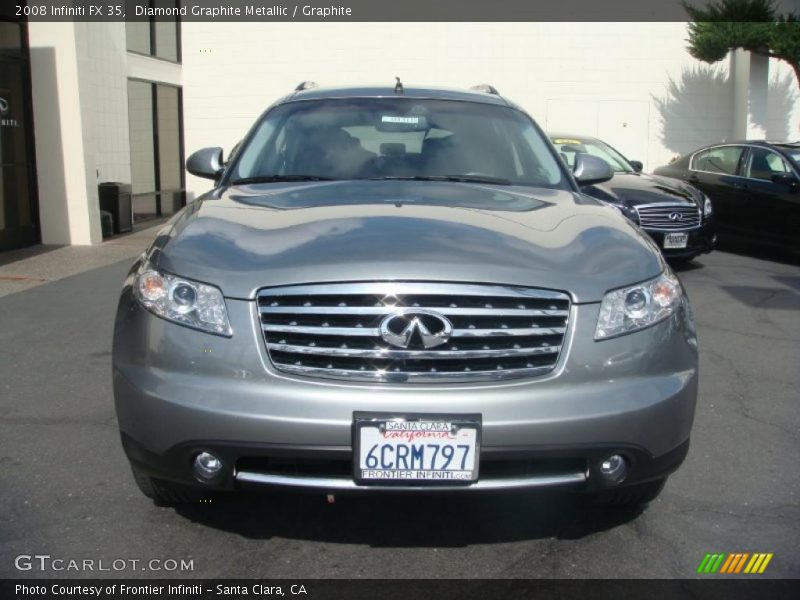 Diamond Graphite Metallic / Graphite 2008 Infiniti FX 35