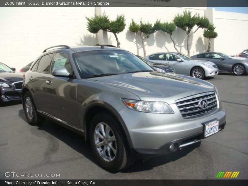 Diamond Graphite Metallic / Graphite 2008 Infiniti FX 35