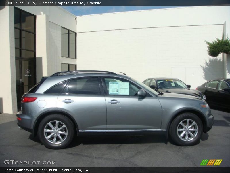 Diamond Graphite Metallic / Graphite 2008 Infiniti FX 35