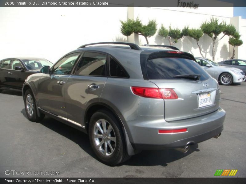 Diamond Graphite Metallic / Graphite 2008 Infiniti FX 35