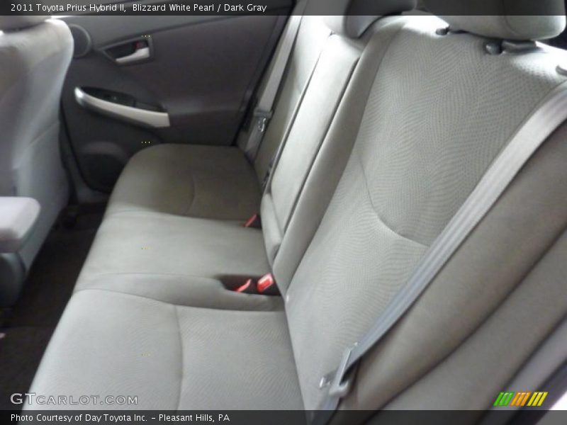 Blizzard White Pearl / Dark Gray 2011 Toyota Prius Hybrid II