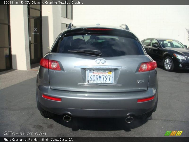 Diamond Graphite Metallic / Graphite 2008 Infiniti FX 35