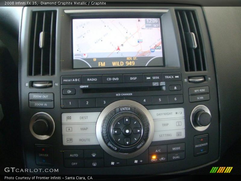 Diamond Graphite Metallic / Graphite 2008 Infiniti FX 35