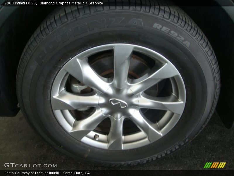 Diamond Graphite Metallic / Graphite 2008 Infiniti FX 35