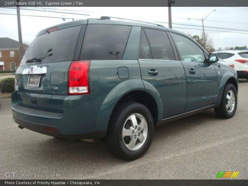 Cypress Green / Tan 2007 Saturn VUE V6