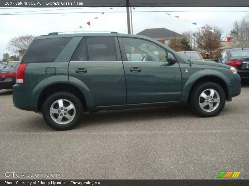 Cypress Green / Tan 2007 Saturn VUE V6