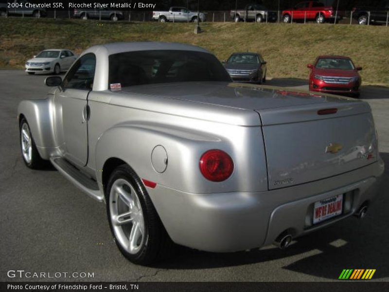 Ricochet Silver Metallic / Ebony 2004 Chevrolet SSR