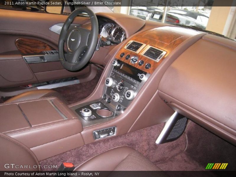  2011 Rapide Sedan Bitter Chocolate Interior