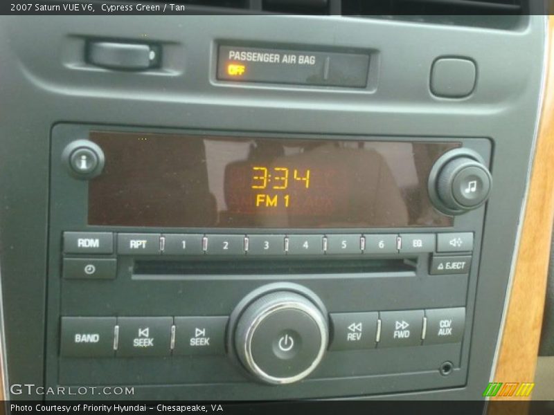 Cypress Green / Tan 2007 Saturn VUE V6