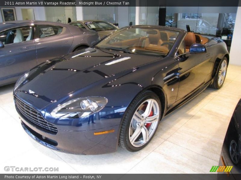 Front 3/4 View of 2011 V8 Vantage Roadster